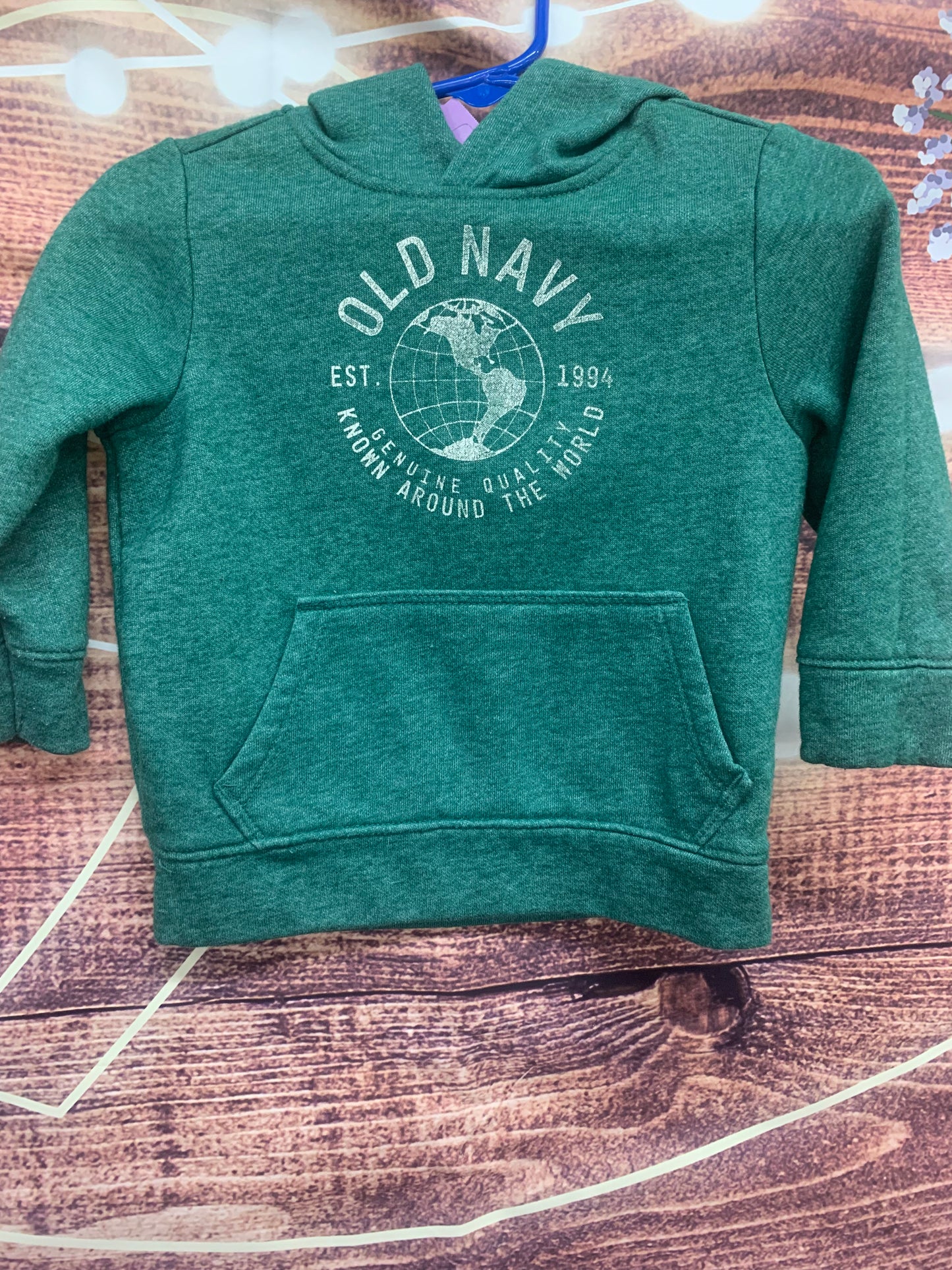 Boys old navy hoodie sz 12-18 months