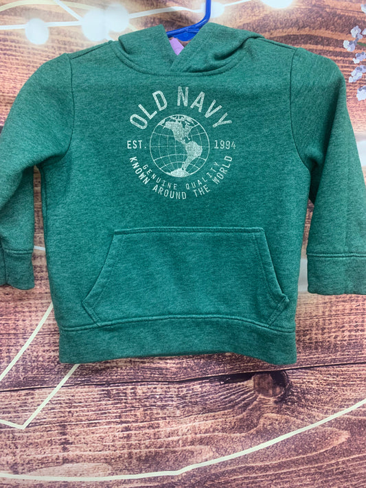 Boys old navy hoodie sz 12-18 months