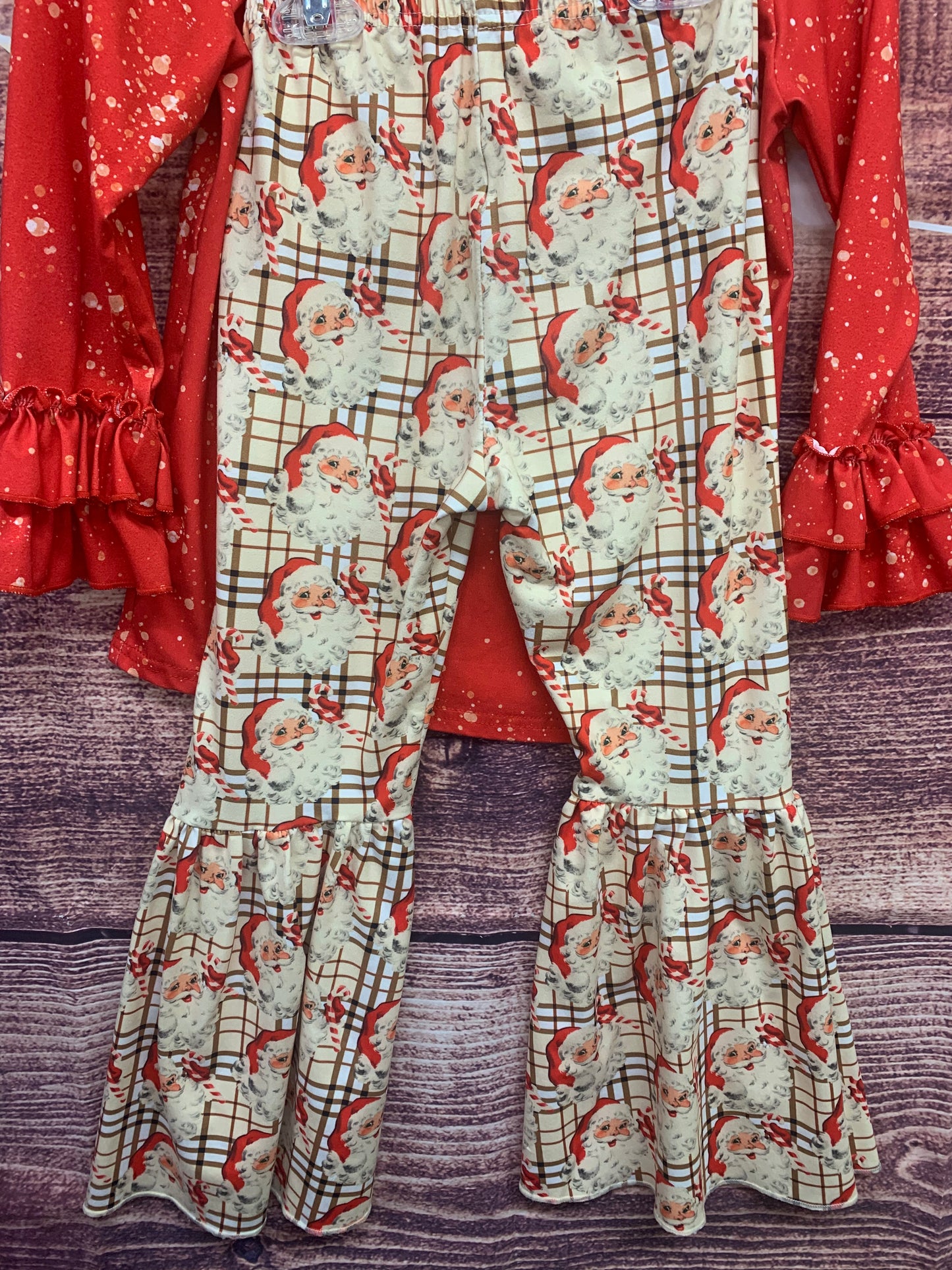 Girls 2 piece Christmas sz 6/7