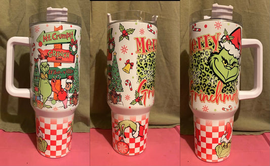 Grinch tumbler